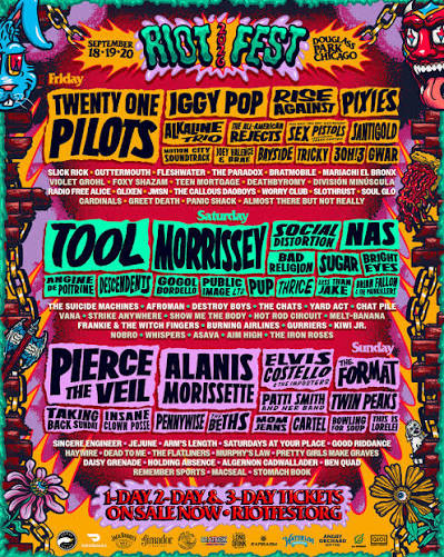 riot fest 2026 lineup